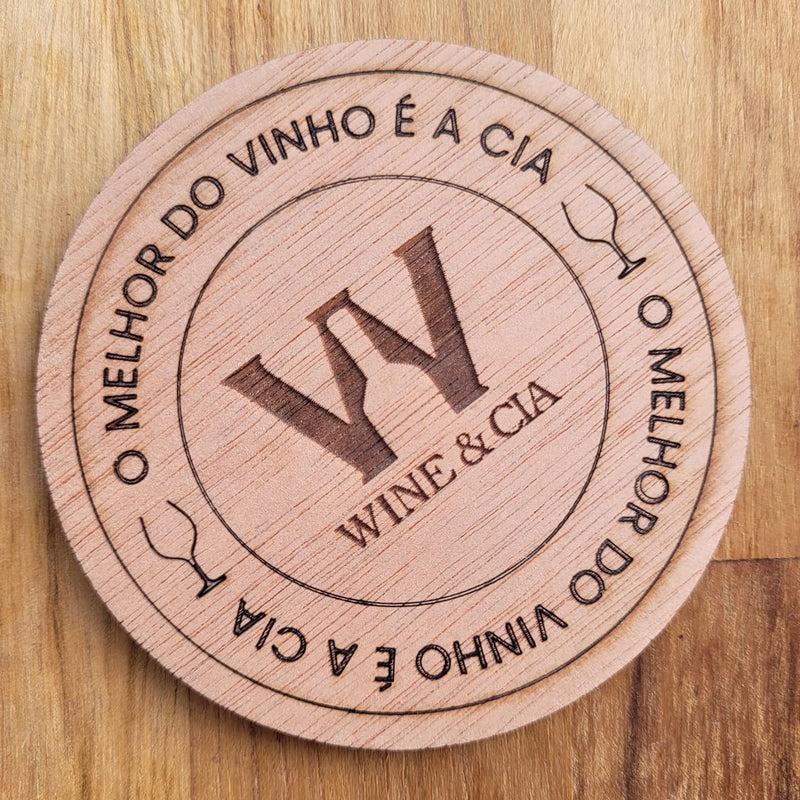 4 Porta Copos Wine & Cia