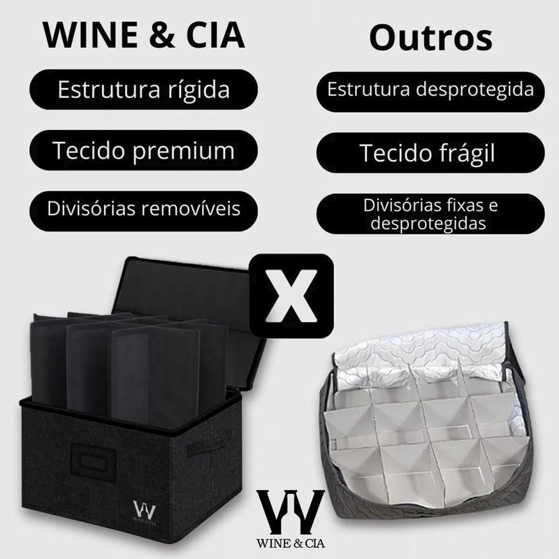 Bolsa Degusta - 12 Taças