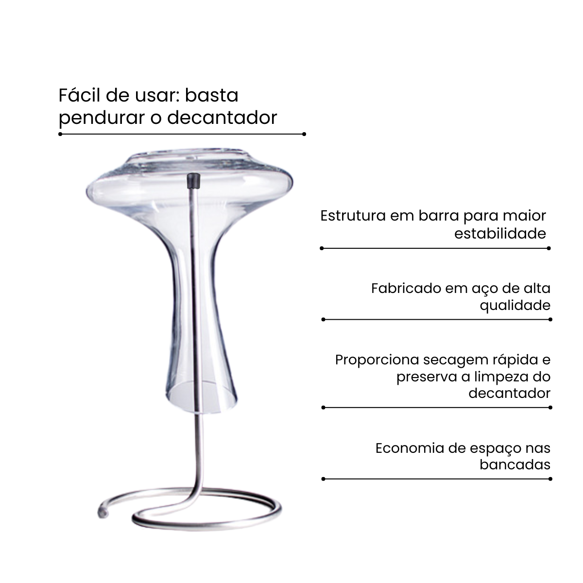 Suporte Decanter Friend