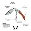 Vacuo Portátil Vinho em casa + Abridor Sommelier Oakville