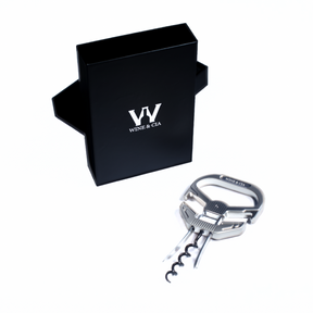 Abridor De Vinho Para Rolhas e Garrafas Antigas Com 2 Lâminas e Rosca