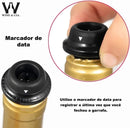 Kit Pump Vinho Em Casa - 2 Rolhas