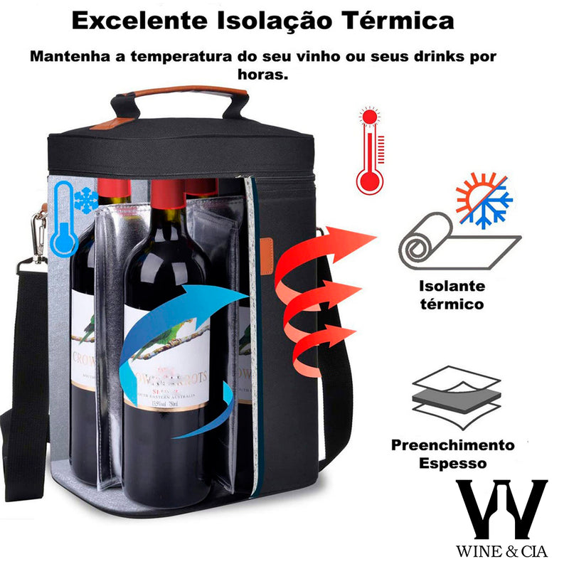 Bolsa Térmica Verano - 4 garrafas