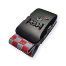 Transbottle Premium Case Para 6 Garrafas + Cadeado Safe Belt Vermelho