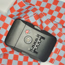 Transbottle Premium Case Para 6 Garrafas + Cadeado Safe Belt Vermelho