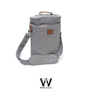 Bolsa Térmica Pinot Gris 2 Garrafas + 2 Vinhos Selecionado Kit Presente