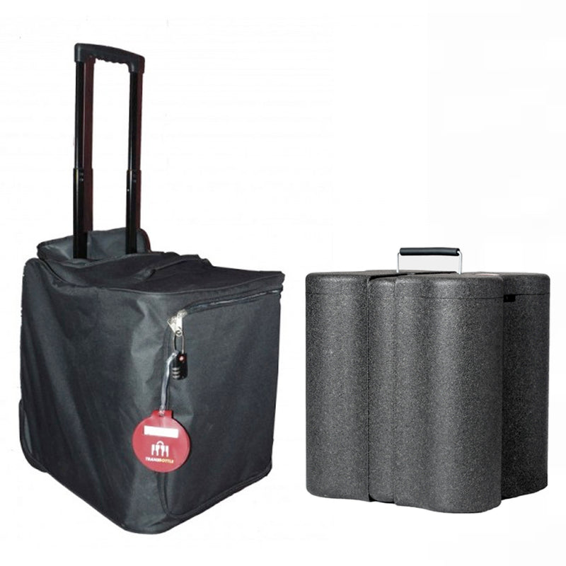 Mala Viagem + 1 Case Transbottle de 6 Garrafas