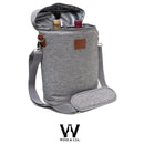 Bolsa Térmica Pinot Gris 2 Garrafas +2 Garrafas de Vinho Selecinados